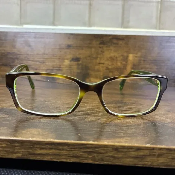 Coach Brooklyn 5117 Tortoise Green Eyeglasses Frames Only HC6040 5016135