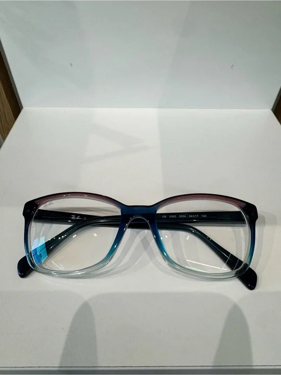 Ray-Ban Gradient Purple-to-Blue Optical Glasses