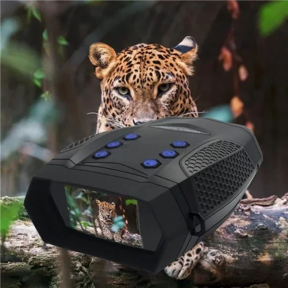 Night Vision Goggles 3'' Display Screen 4K Night Vision Binoculars Resolution