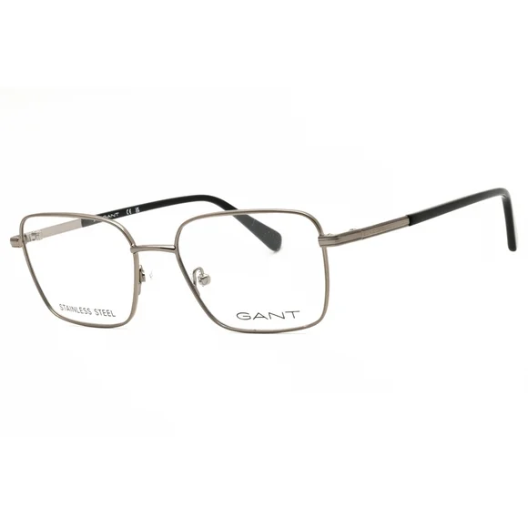 NWT Gant GA50010 Dark Ruthenium Rectangle 53mm Eyeglasses