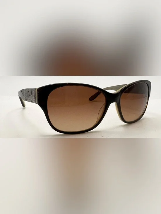 Badgley Mischka Brown Oval Sunglasses Frames Only
