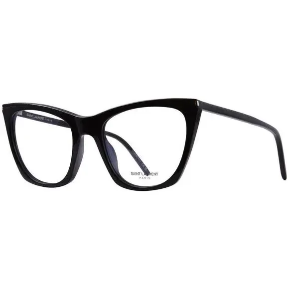 NWT Yves Saint Laurent SL 214 KATE THIN OPT Black 55mm Eyeglasses