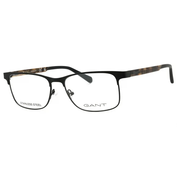 NWT Gant GA3234 Black Rectangle 54mm Eyeglasses