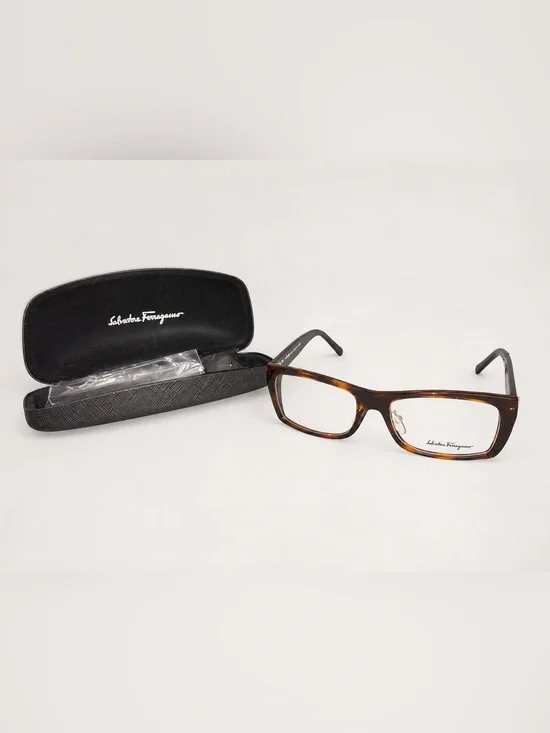 Salvatore Ferragamo 2656-N Tortise RX Eyeglass Frames w/case