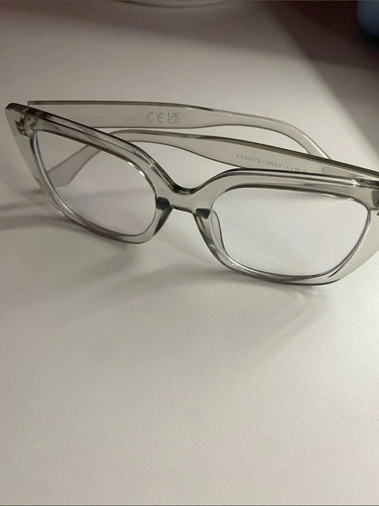Fashion Nova Blue Light Glasses - Grey