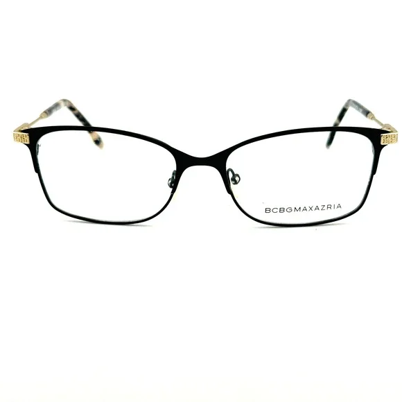 BCBGMAXAZRIA ANITA Black EYEGLASSES FRAME 52-16-130mm‎ B36mm H12748