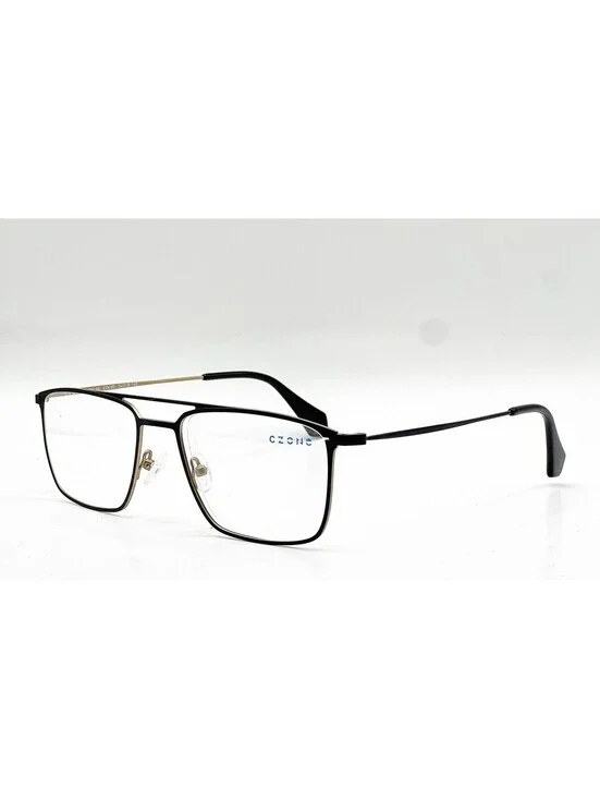 C-Zone Q6136 90 Black/Gold Authentic Eyeglasses 54-18-145