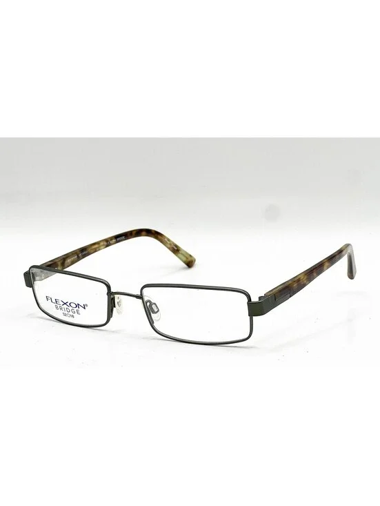 Flexon 466 Mat Cargo Matte Green Authentic Eyeglasses 52-18-140