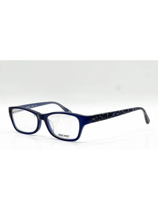 Nine West Nw5047 400 Blue Authentic Eyeglasses 52-15-135