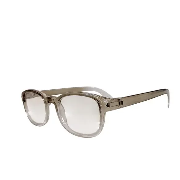 NWOT TAHARI Opaque Grey Eyeglasses Frames