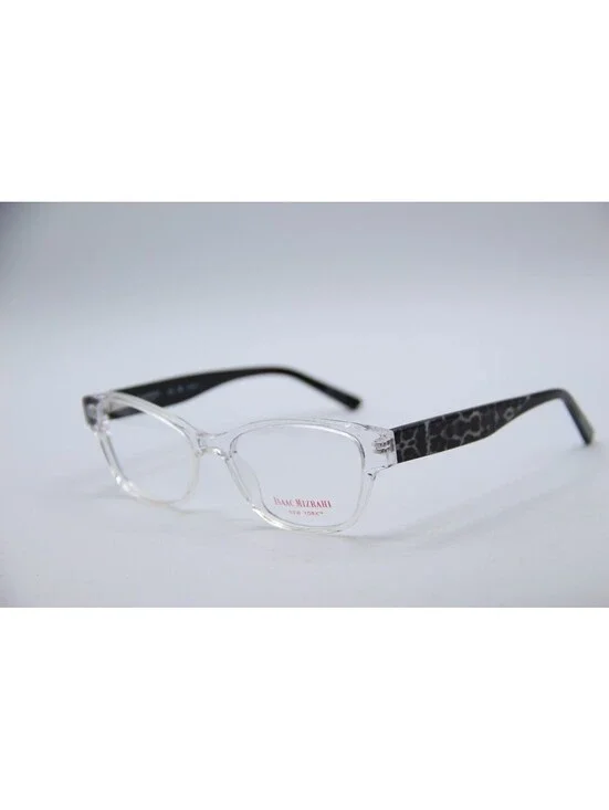 Isaac Mizrahi Im30058 Cl Transparent Black Authentic Eyeglasses 53-17-140