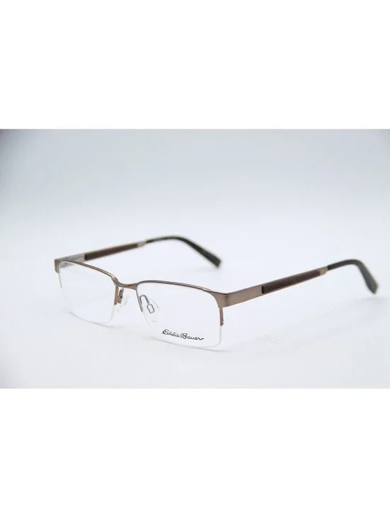 Eddie Bauer Eb32007 Br Brown Gray Authentic Frames Eyeglasses 54-17