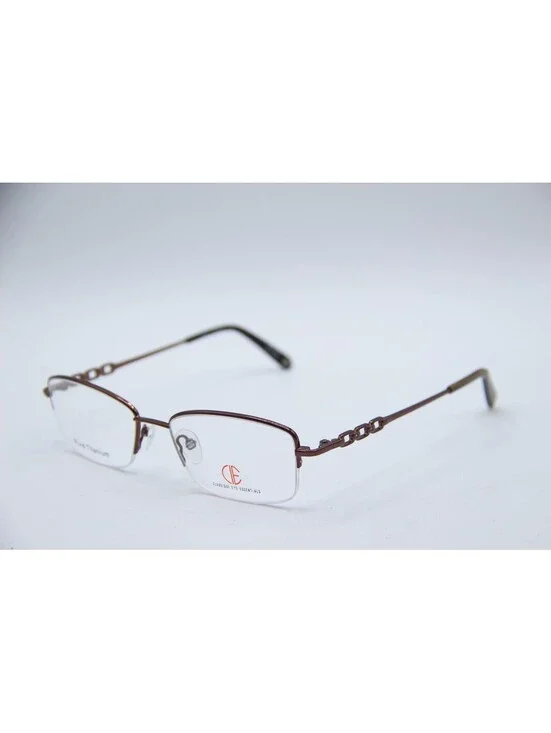 Classique Eye Essentials Sec324T Brown C3 Authentic Eyeglasses 51-17