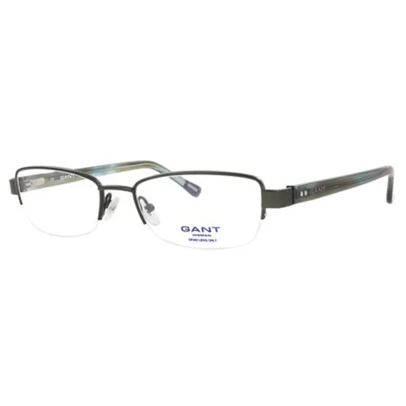 NWT Gant GW108 Black Rectangle 52mm Eyeglasses