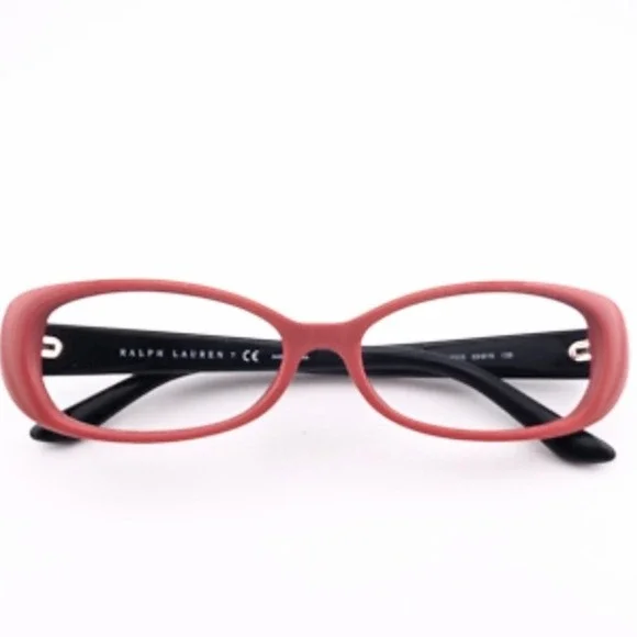 Ralph Lauren Eyeglasses Frames RL6089 5310 53-15-135 Red/Black -‎ Unisex