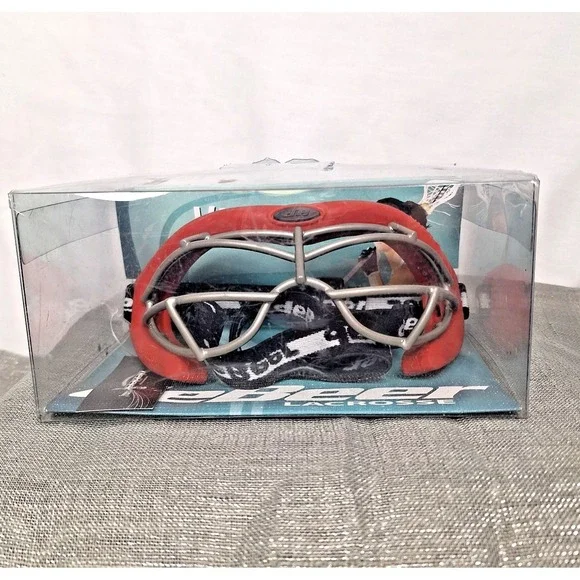 deBeer Lacrosse Women's Goggle Red Vista SI VSTGSW NEW