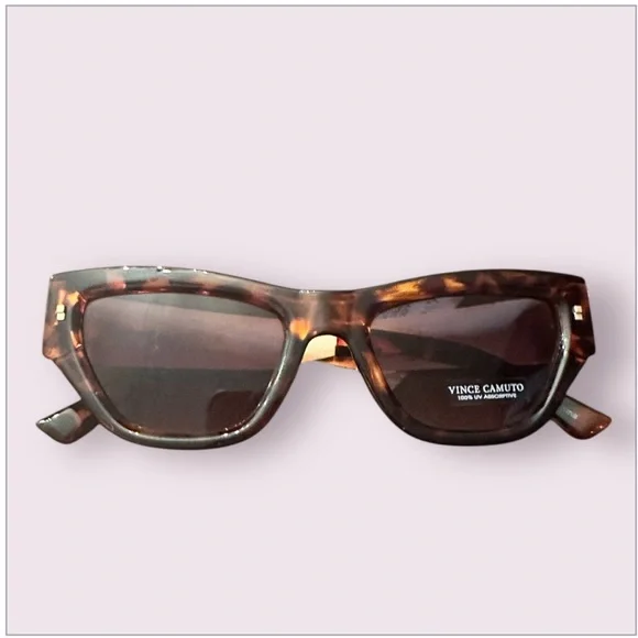 NWT Vince Camuto Brown Tortoise Sunglasses