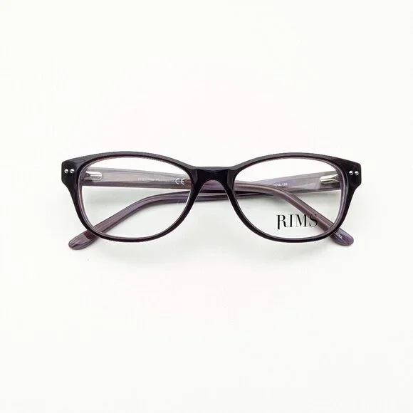 🕶️RIMS Plum Horn R3 2018 Eyeglasses 51/17/135 | ALO451🕶️