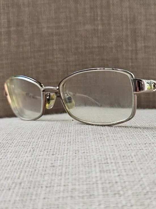 Liz Claiborne Women Eyeglasses L610 ORX3 Eyewear Glasses Gold Tone Frame only