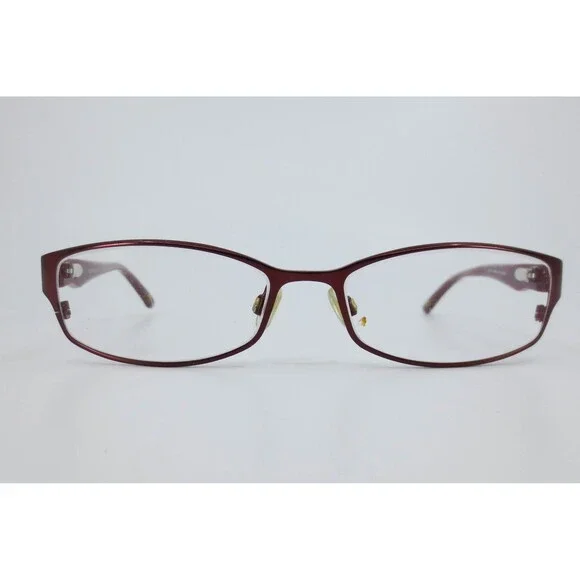 Sigrid Olsen SO124 Ruby Eyeglass Frames Red 53-16-135 Designer Glasses