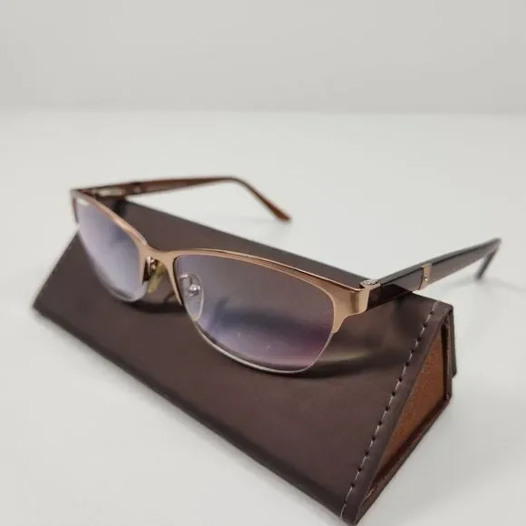 Linda Evans‎ Sans Pareil 362 Sand 135 53 16 Eyeglass Frames Fashion- NO CASE