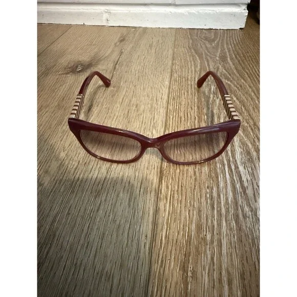 Kate Spade Johanna 2/S Eyeglasses Womens Bergundy Cat Eye 53-17-140