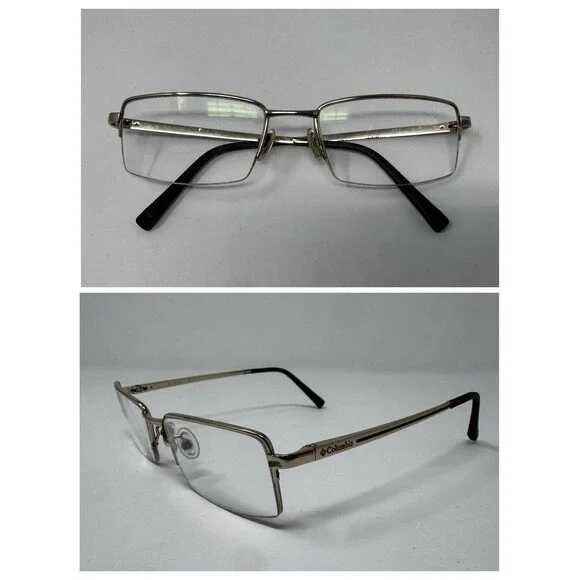 Columbia Barlow Ridge C03 Titanium Gold Eyeglass Frames 54-18-140