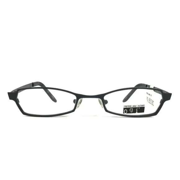 Ogi Eyeglasses Frames 2143 COL. 69 Black Cat Eye Full Rim 47-19-135