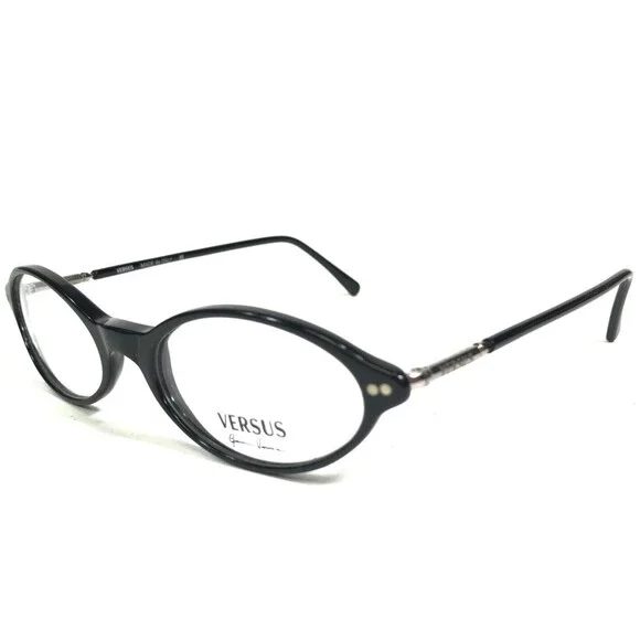 Versus by Versace Small Eyeglasses Frames MOD.B84 COL.784 Black Silver 47-19-135