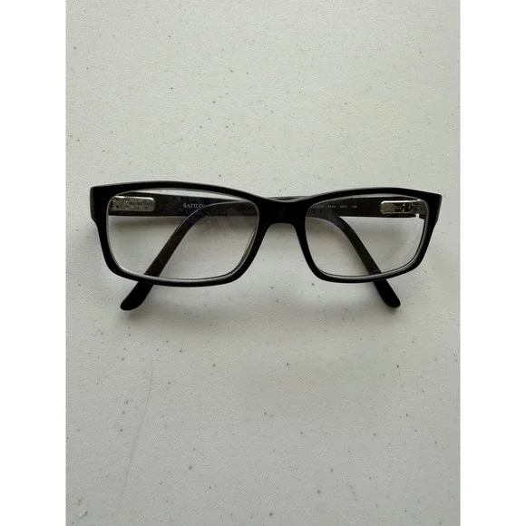 Safilo ELASTA 1639 0807 140 Black Rim Eye Glasses Frames Only