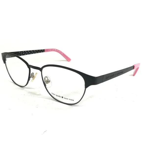 Kate Spade Eyeglasses Frames GERI 0003 Black Square Full Rim 49-17-135