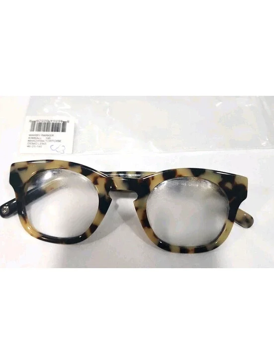 Warby Parker Kimball 195 Marzipan Tortoise Eyeglasses 46-25 145 CC3 New Read