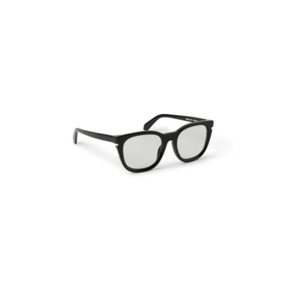 NWT Off-White Style 51 Black Round 52mm Eyeglasses
