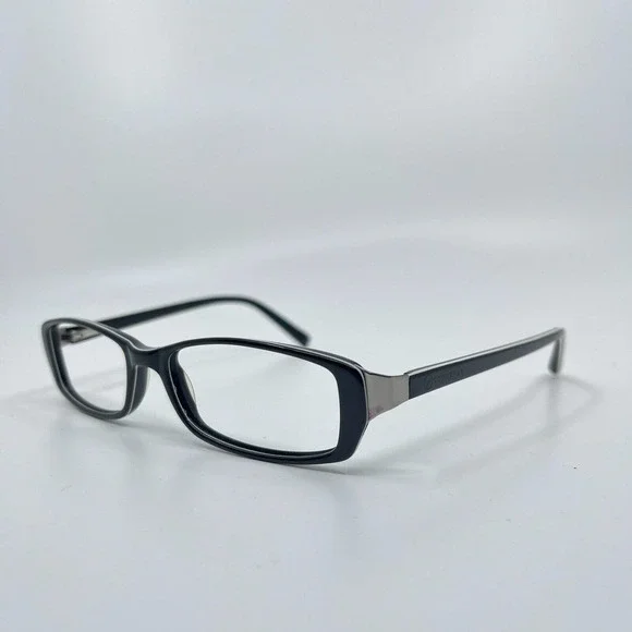 CONVERSE PURE Eyeglasses Frame Womens Black White Polished 51-16-135‎ H6888