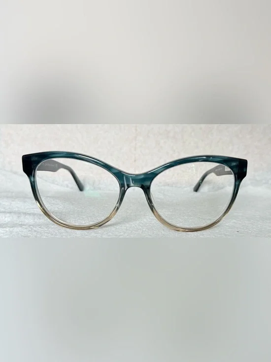 Calvin Klein Green Ombre Cat-Eye Women's Glasses Frames