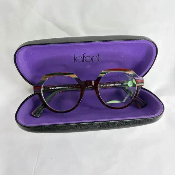 Jean Lafont Paris Eyeglasses & Hard Case, eyewear, 