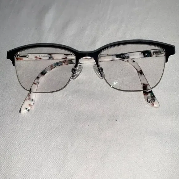 Christian Lacroix Eyeglasses Frames 901 Cat Eye Half Rim 53-17-145