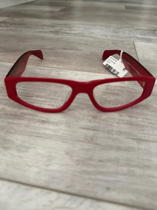 rag & bone Red Rectangular Glasses. Frame Only. Add your prescription! NWT