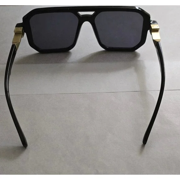 Do Not Buy Sold Out!! Sunglasses with Gold Tone Hardware Accents