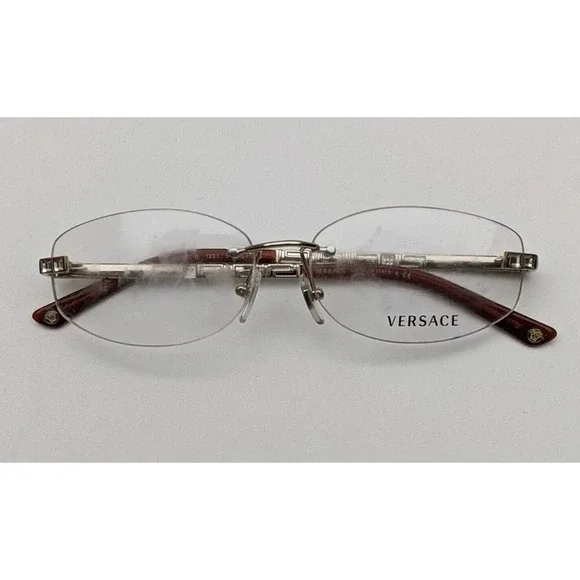 🕶️Made in Italy! Versace Mod.1152-B Eyeglasses 54/16 135 /KAE321🕶️​