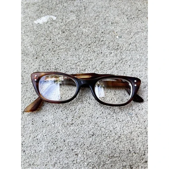 VtgLane Metcalfe Victory Frames Only For Eyeglasses Tortoise Shell Brown Women's