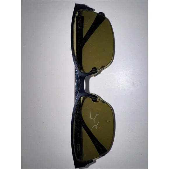 Phoebe P285 NAV Eyeglasses Frames Navy Blue Semi Rimless Rhinestone 54-17-135
