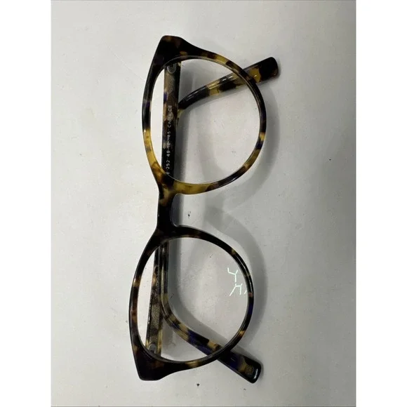 Warby Parker Jane 252 Eyeglasses – Tortoise Frame 49-18-145 – Unisex Round Glass