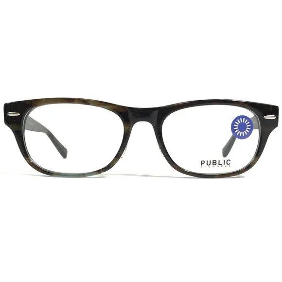 Public Eyeworks Eyeglasses Frames VENTURA-C02 Brown Tortoise 54-19-145
