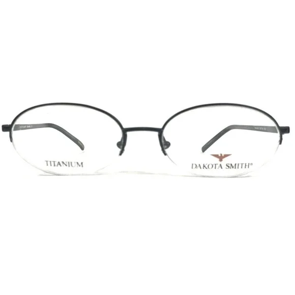 Dakota Smith Eyeglasses Frames Bohemian Aquavelva Blue Round Half Rim 50-16-130