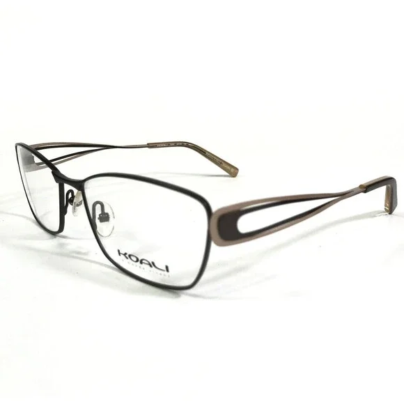 Morel Eyeglasses Frames KOALI 7365K MM011 Brown Square Full Rim 54-16-135