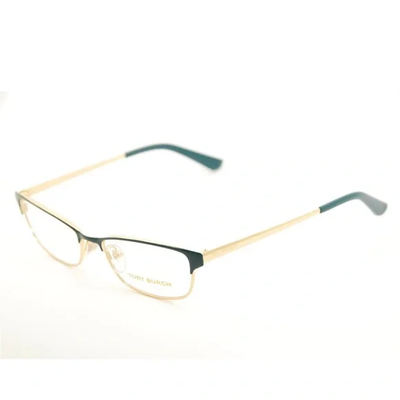 New Authentic‎ Tory Burch Glasses 1036 488 51mm Green Gold Frames Glasses