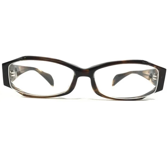 Iyoko-Inyake Eyeglasses Frames IY 252 Col.2 Brown Rectangular Full Rim 53-16-135