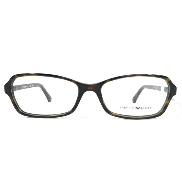 Emporio Armani Eyeglasses Frames EA3009 5026 Dark Tortoise Rectangle 54-16-140