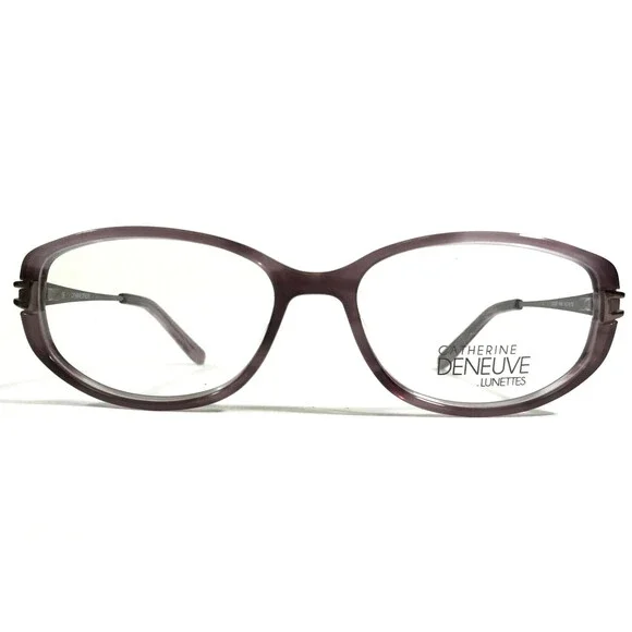 Catherine Deneuve Eyeglasses Frames CD-357 PUR Purple Square Full Rim 54-16-135